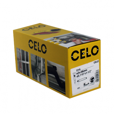 GWÓŹDŹ DO BETONU XHA STAL HCR 38MM 800szt dla osadzaka FORCE ONE /opk=800szt./ 938800XHA CELO (938800XHA)